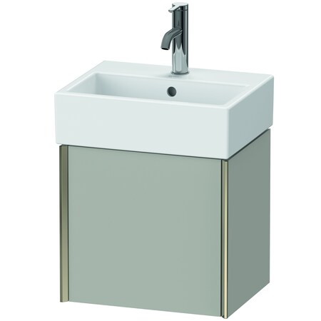 Xviu Wall-Mounted Vanity Unit Concrete Gray Matt